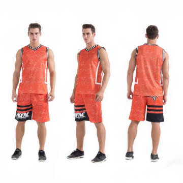 2017 neue Modell Basketball tragen atmungsaktives Mesh beliebte Basketball-Uniform auf den Verkauf